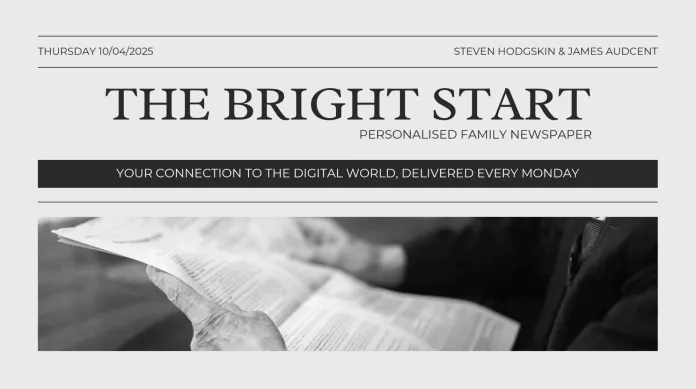 PigeonTales — a personalised, printed newspaper.